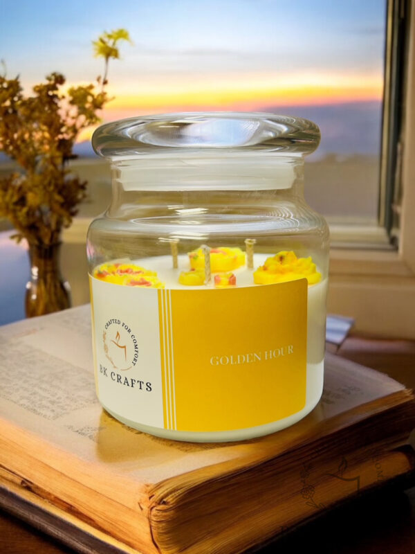 Golden Hour Large Candle BK Crafts