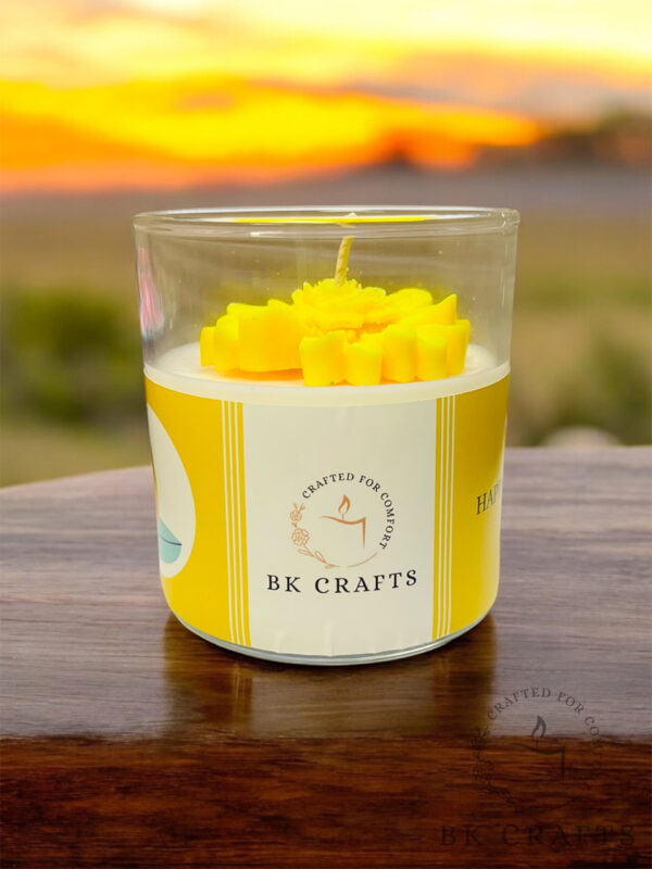 Golden hour Candle BK Crafts