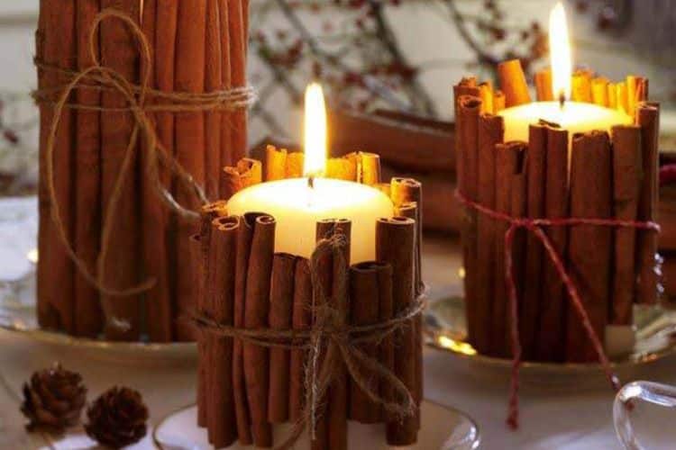 Curate Seasonal Displays Around Candles