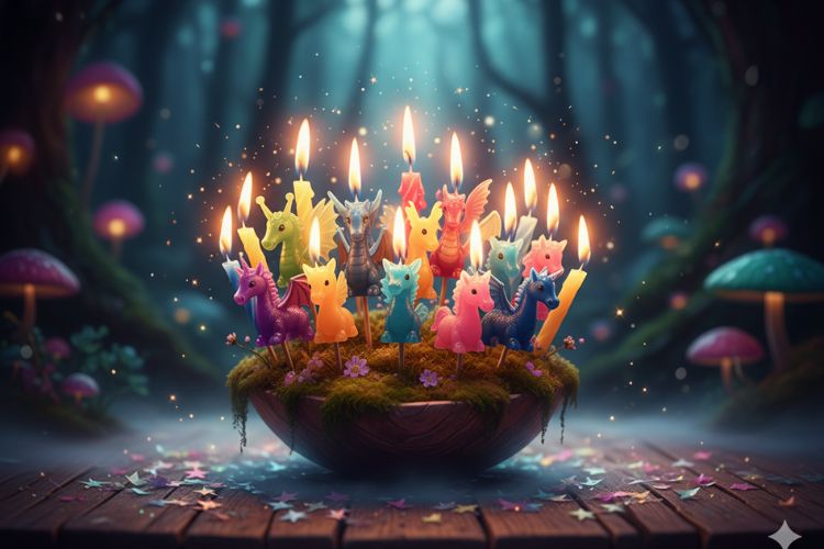 Birthday Candle Bouquets