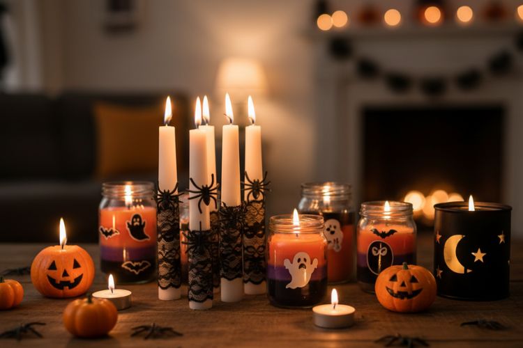 Budget-Friendly Halloween Candle Ideas