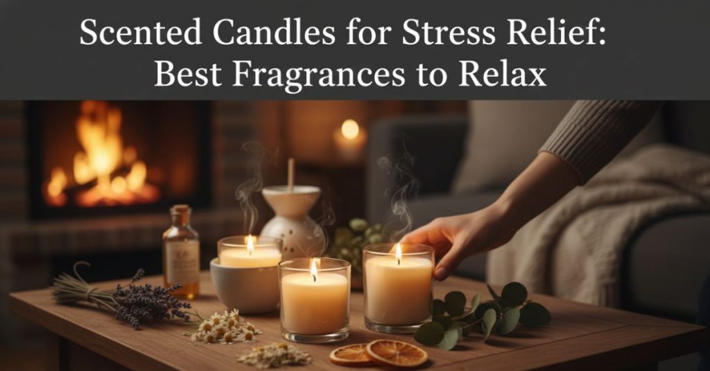 Scented Candles for Stress Relief