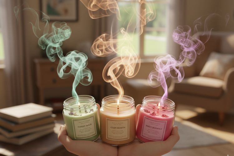 Candle scents, ambiance