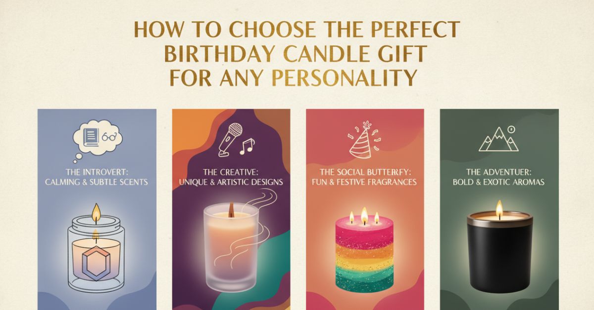 Perfect Birthday Candle Gift for Any Personality
